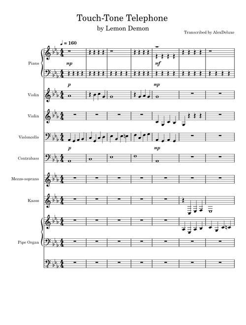 Touch-Tone Telephone – Lemon Demon score_8413858_f4f872cc8ba2bb0eebaaac9ad50939cb0d4e3393(1)