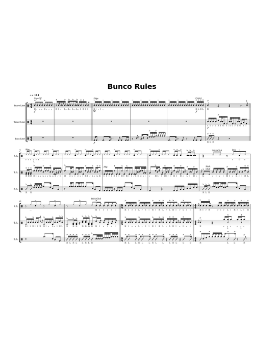Bunco Rules