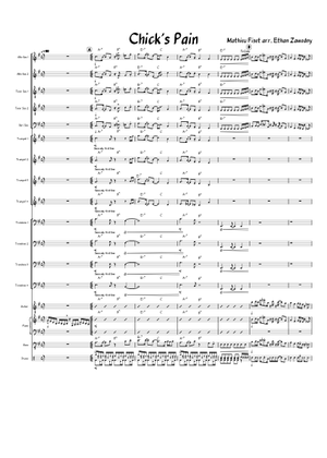 Chick's Pain (W.I.P.) - Mathieu Fiset Sheet Music for Piano, Saxophone ...