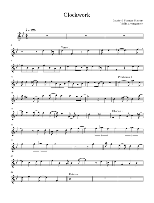 Clockwork Violin - Laufey