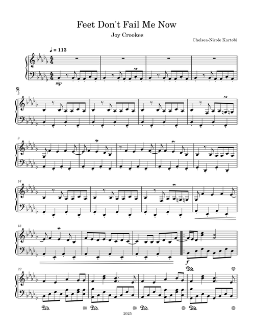 Feet Don't Fail Me Now – Treehouse Tunes