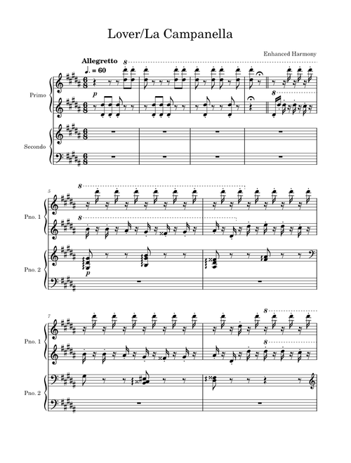 Lover/La Campanella - Taylor Swift