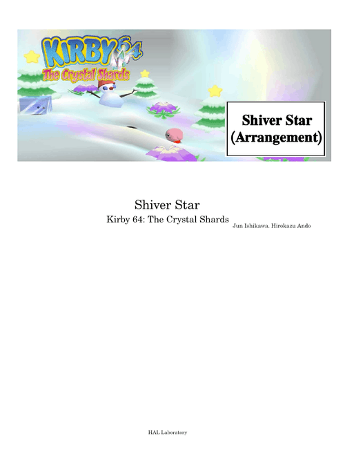 Shiver Star (Kirby 64: The Crystal Shards – Hirokazu Ando, Jun Ishikawa)