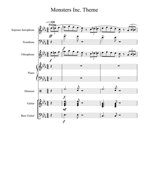 Monsters Inc. Opening Theme