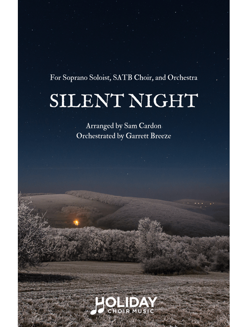 Silent Night (Orchestra Accompaniment) (Arr. Sam Cardon, Garrett Breeze) - Traditional (Full Orchestra)