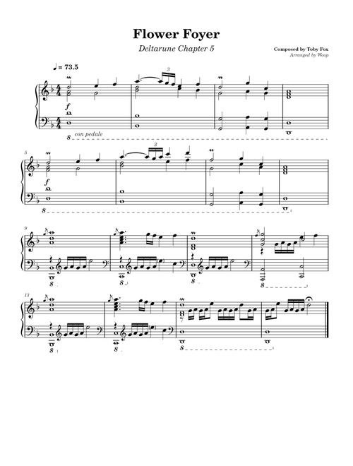 Flower Foyer – Deltarune Chapter 5