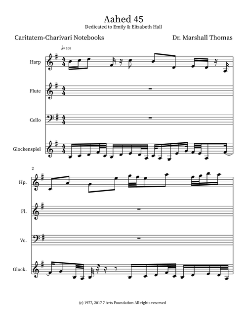 Aahed 45 - Celebrity Chamber Players (Small Ensemble)