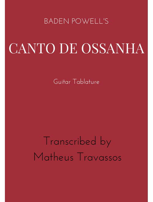 Canto De Ossanha (Arr. Matheus Travassos) - Astrud Gilberto (Guitar Tab)