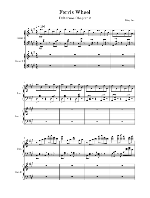 Ferris Wheel – Toby Fox