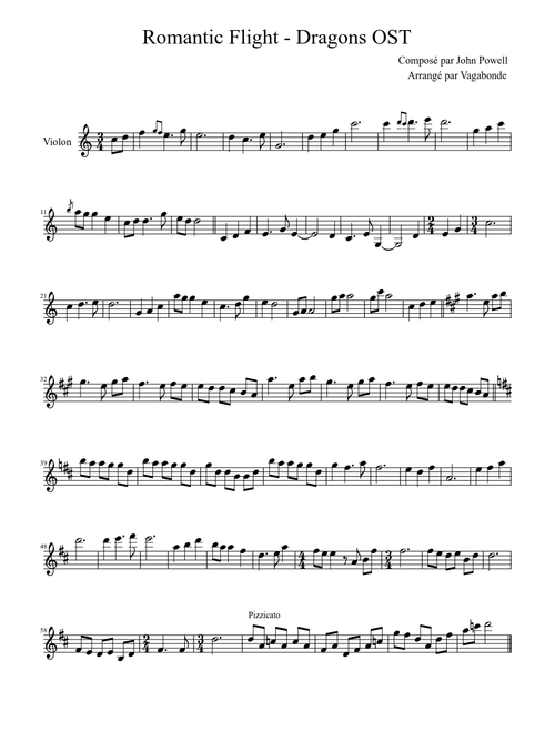 Romantic Flight - How To Train Your Dragon OST