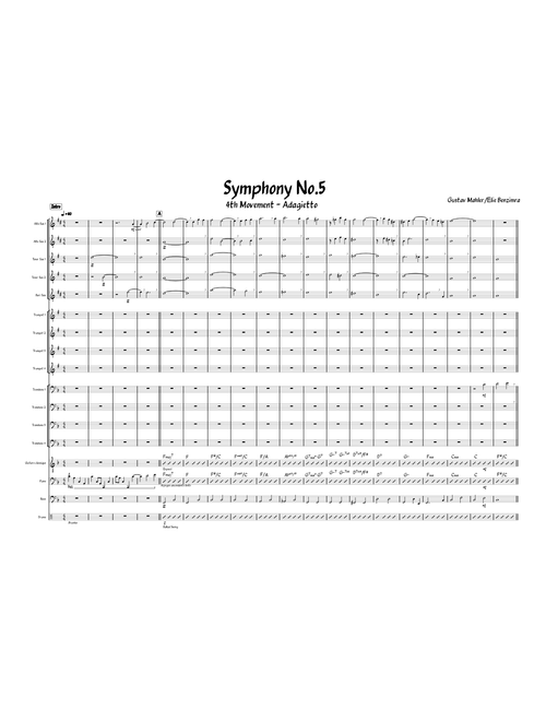 Adagietto from Symphony No.5 (4th Movement) – Gustav Mahler