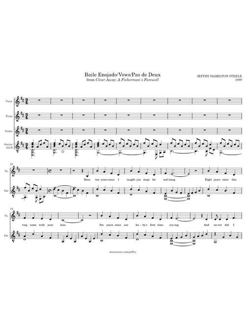 Steele: Baile Enojado/Vows/Pas de Deux