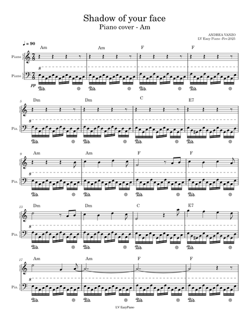 C-13 - Shadow of your face - Andrea Vanzo - Am
