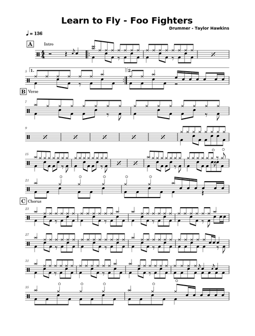 Learn to fly – Foo Fighters Foo Fighters - Learn to Fly