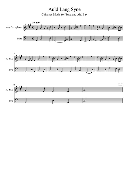 Auld Lang Syne