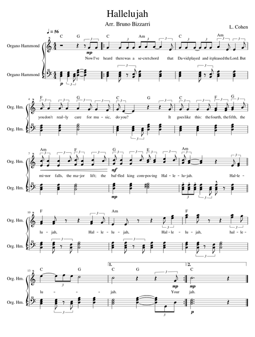 Hallelujah - Leonard Cohen