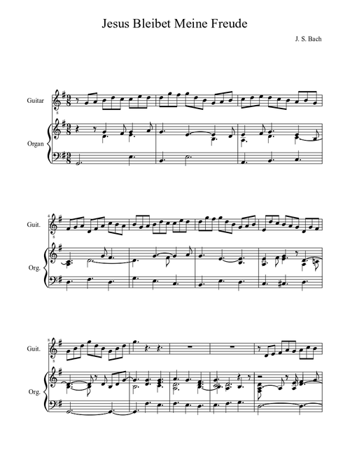 J.S. Bach - Jesus Bleibet Meine Freude
