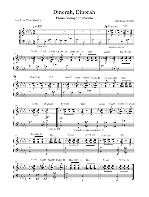 Dinorah Dinorah – Ivan Lins Dinorah, Dinorah por Ivan Lins
