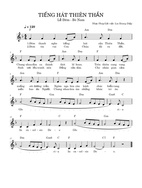 TIẾNG HÁT THIÊN THẦN - Bè Nam