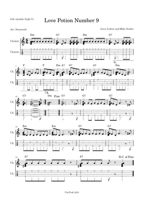 Love potion no 9 – The Searchers Sheet Music with Chords for Love potion no 9 – The Searchers Sheet Music with Chords for