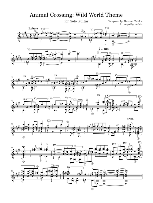 Animal Crossing Wild World Theme