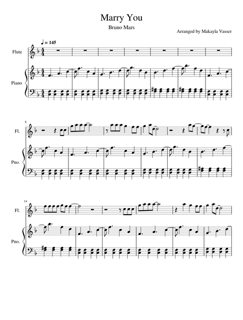 Marry you – Bruno Mars Marry you