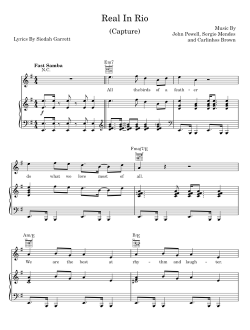 Real in Rio (Capture) - John Powell