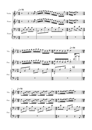 Matrimonio de Amor (Marriage D' Amour)  -Richard Clayderman Mixed Trio