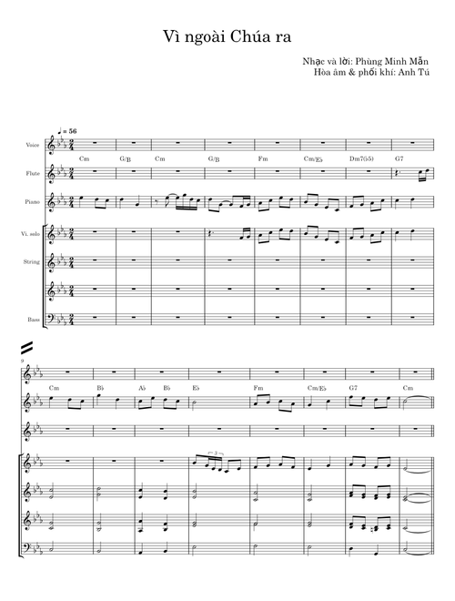 Vì ngoài Chúa ra - Phùng Minh Mẫn