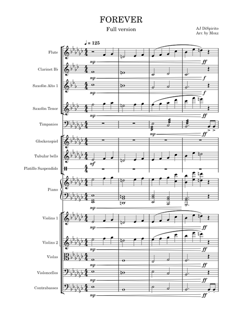 FOREVER The Full Version – AJ DiSpirito