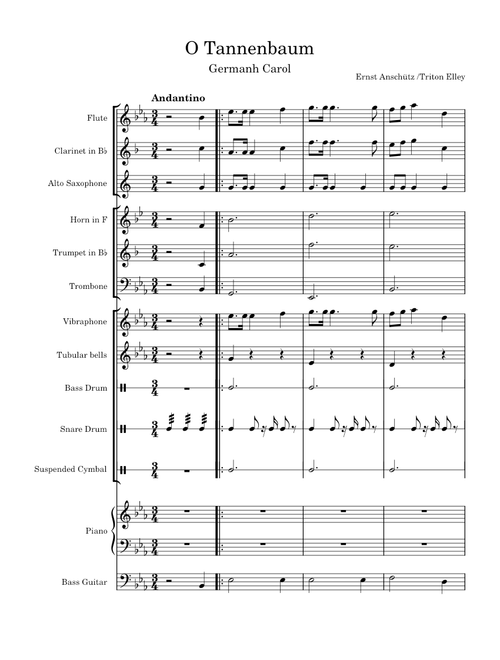 O Christmas Tree (O Tannenbaum) – Traditional German Carol Traditional o tannebum
