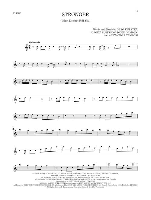 Stronger (What Doesn't Kill You) - Kelly Clarkson (Flute Solo)