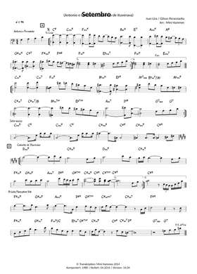 Free Ivan Lins sheet music | Download PDF or print on MuseScore.com