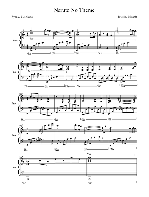 Naruto No Theme