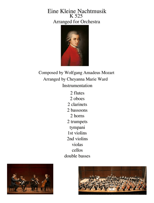 Eine Kleine Nachtmusic for Orchestra Draft 1 (WIP)