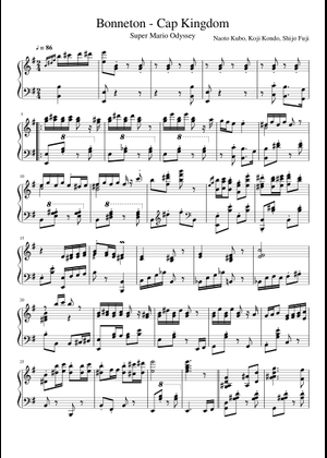 Cap Kingdom (Bonneton) – Koji Kondo Cap Kingdom (Bonneton) -- Super ...