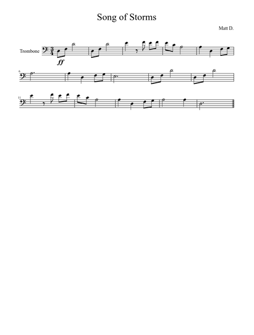 Song of Storms