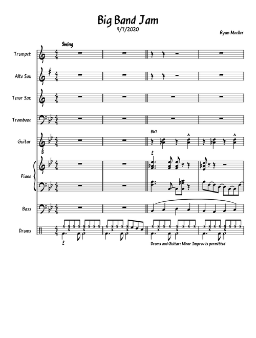 Big Band Jam (Prelude for a Jazz Band)