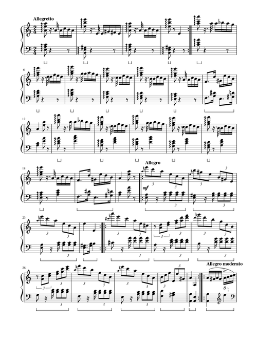 Paganini Caprice No.24 arranged