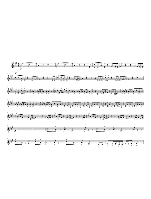 Rock your body – Justin Timberlake 2nd trumpet