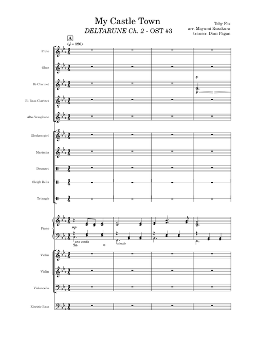 My Castle Town - Deltarune Chapter 2 (For Chamber Orchestra)