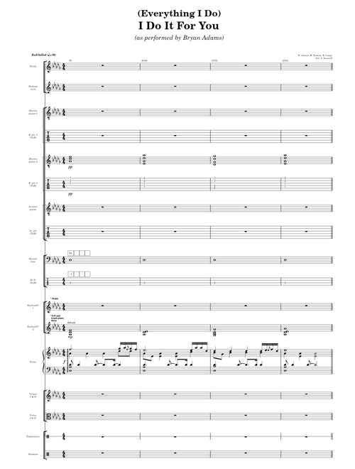 (Everything I Do) I Do It for You - Bryan Adams