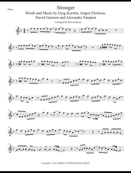 What Doesn't Kill You (Arr. Kevin Busse) - Kelly Clarkson (Flute Solo)