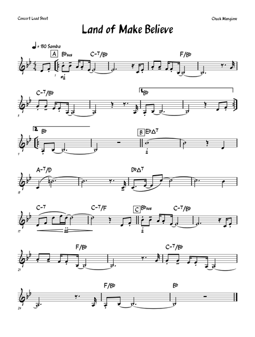 Land of Make Believe – Chuck Mangione