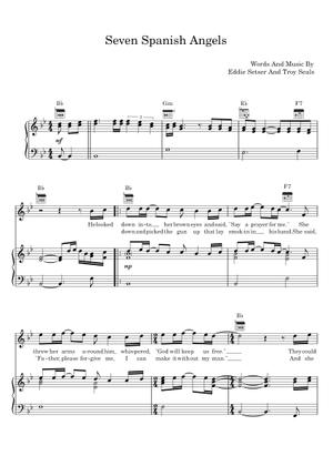 Play Official version of Seven Spanish Angels Sheet Music by Unknown ...