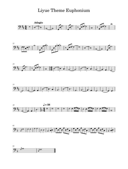 Liyue Theme Euphonium