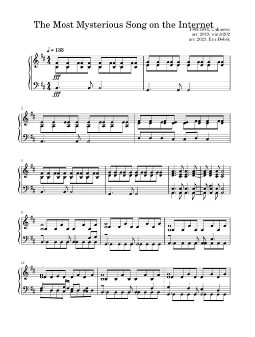 The Most Mysterious Song on the Internet – Unknown