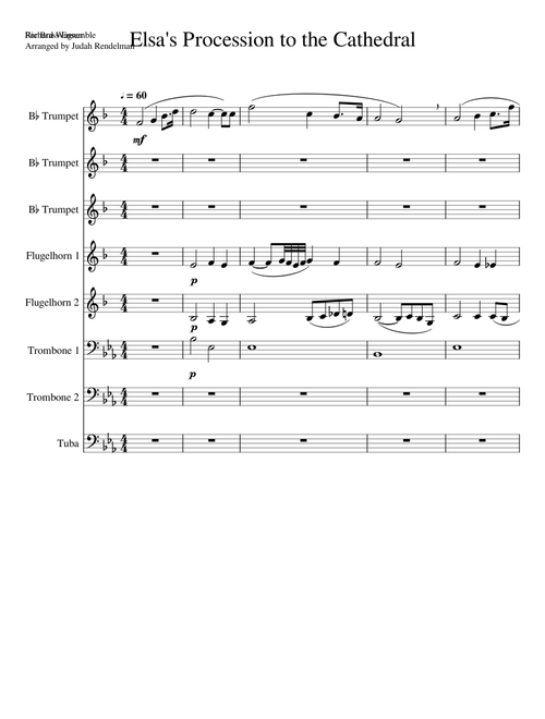 Elsa PTTC W:Flugelhorn 1 and 2