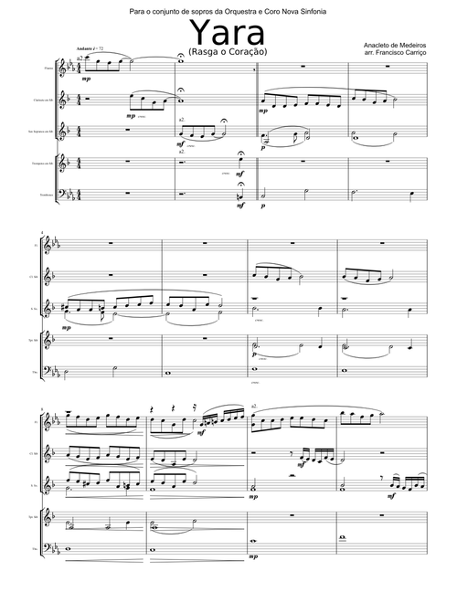 Yara (Anacleto de Medeiros) - Wind Ensemble