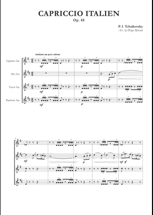 TCHAIKOVSKY - Capriccio Italien, Op. 45 Sheet Music for Trombone